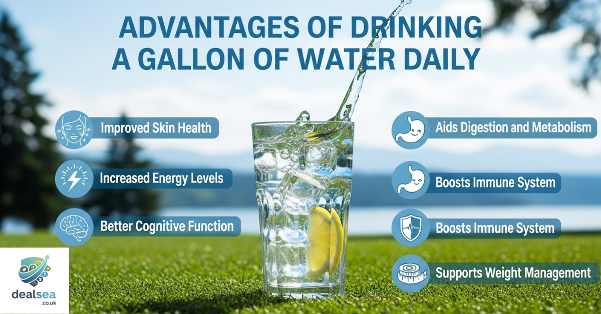 Advantages of Drinking a Gallon of Water Daily