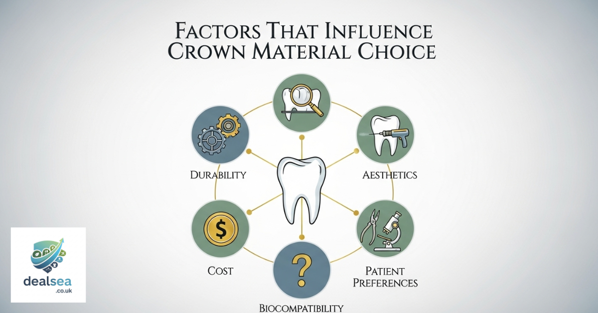 Factors That Influence Crown Material Choice
