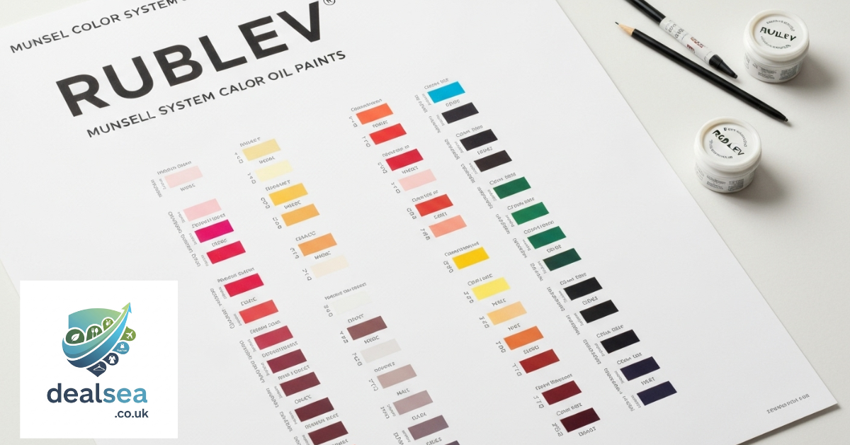 Munsell Color System Notations for Rublev Brand Oil Paints