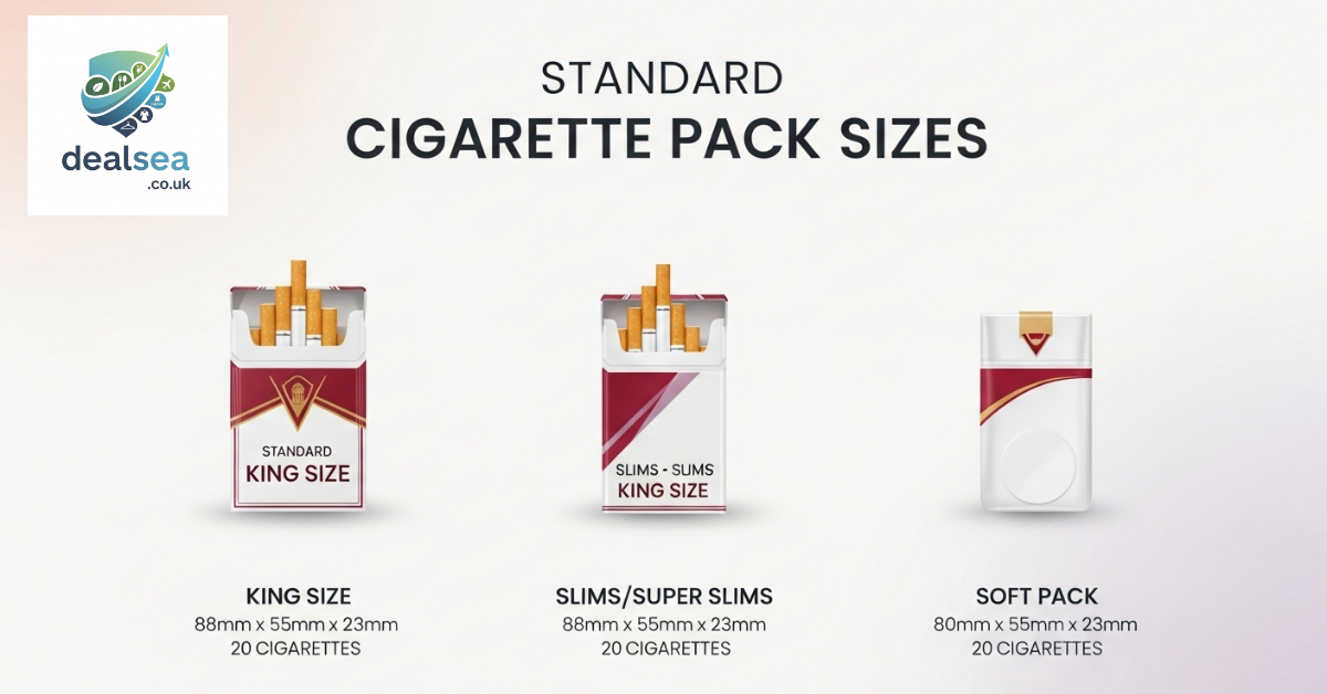 Standard Cigarette Pack Sizes