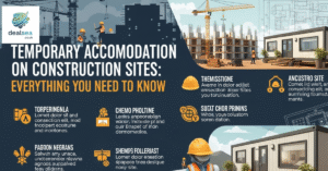Temporary Accommodation on Construction Sites: Everything You Need to Know