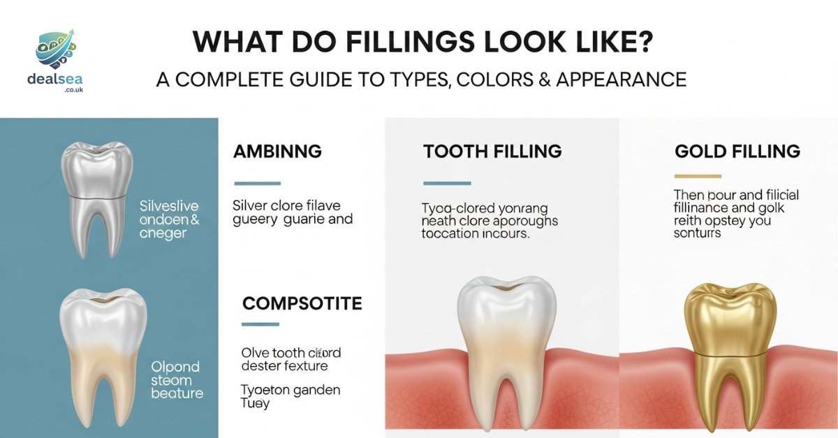 What Do Fillings Look Like? A Complete Guide to Types, Colors & Appearance