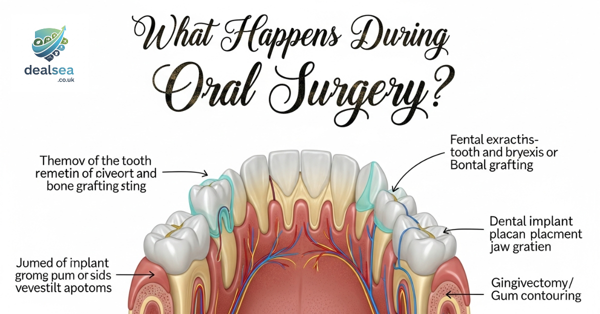 What happens during oral surgery
