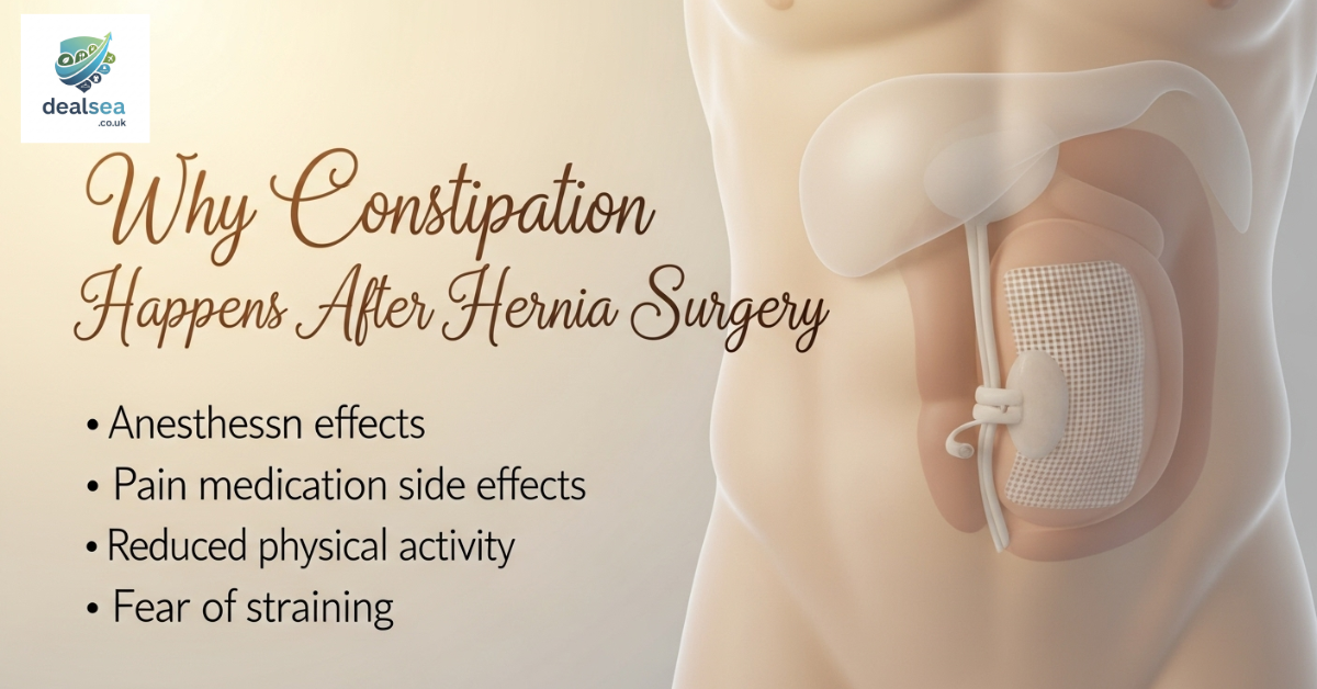 Why Constipation Happens After Hernia Surgery