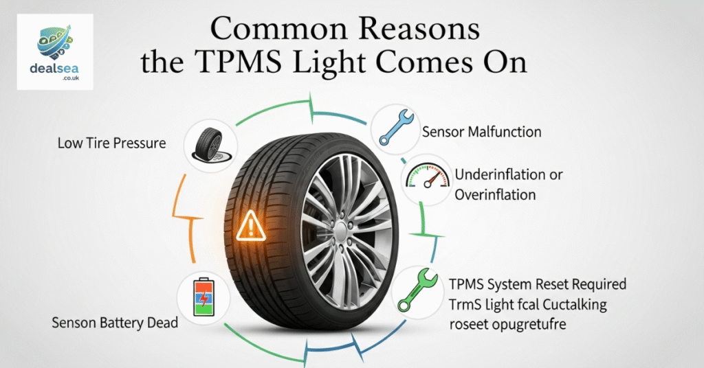 Common Reasons the TPMS Light Comes On
