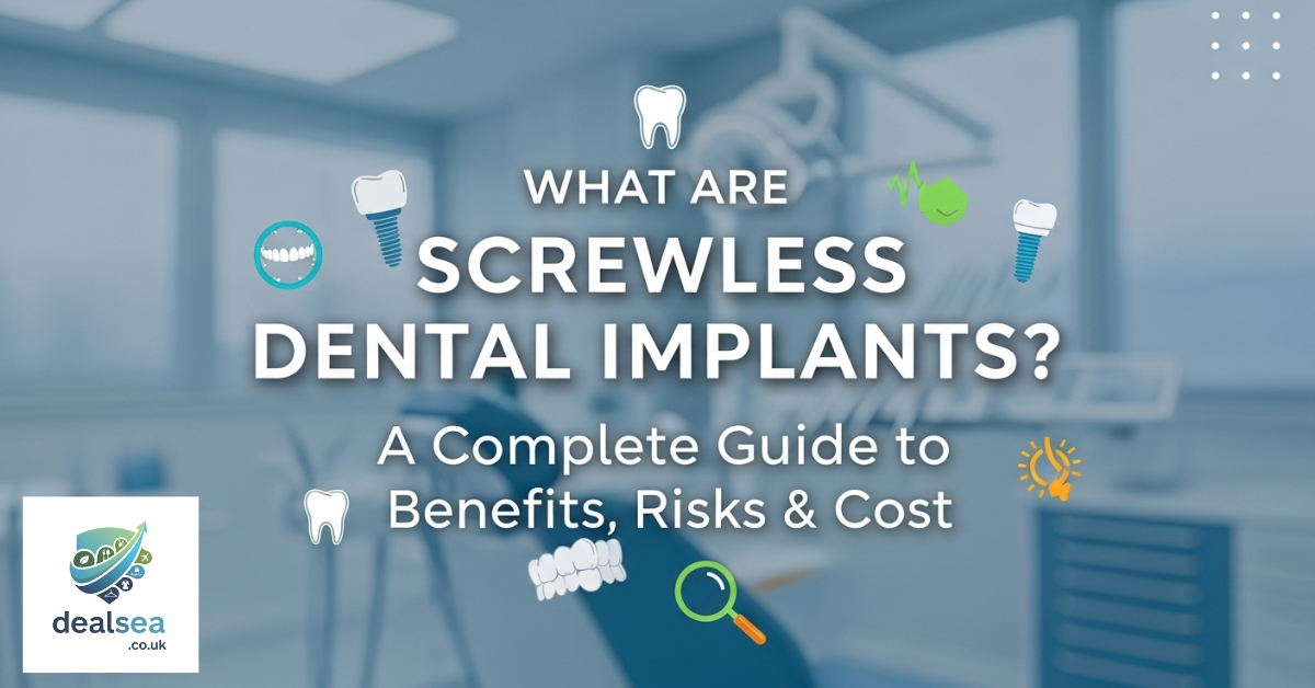 What Are Screwless Dental Implants? A Complete Guide to Benefits, Risks & Cost
