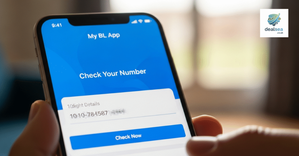Check Your Number in the My BL App