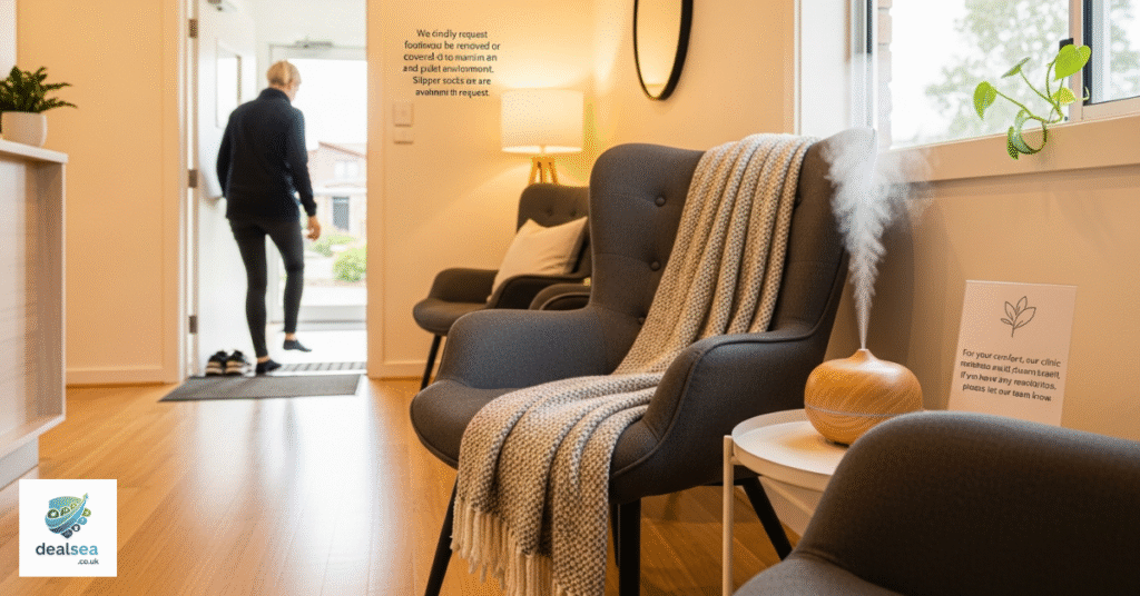 Comfort & Clinic Etiquette: Temperature, Scents, and Footwear