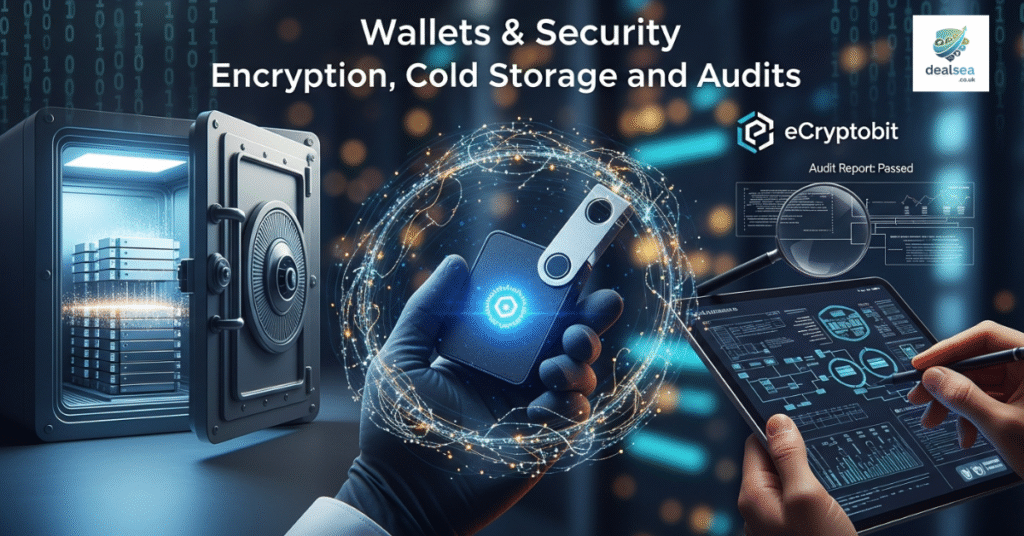 eCryptobit Wallets & Security Encryption, Cold Storage, and Audits