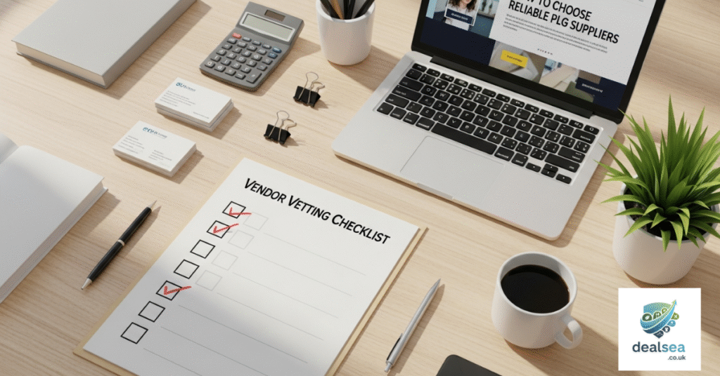 How to Choose Reliable PLG Suppliers (Vendor Vetting Checklist)