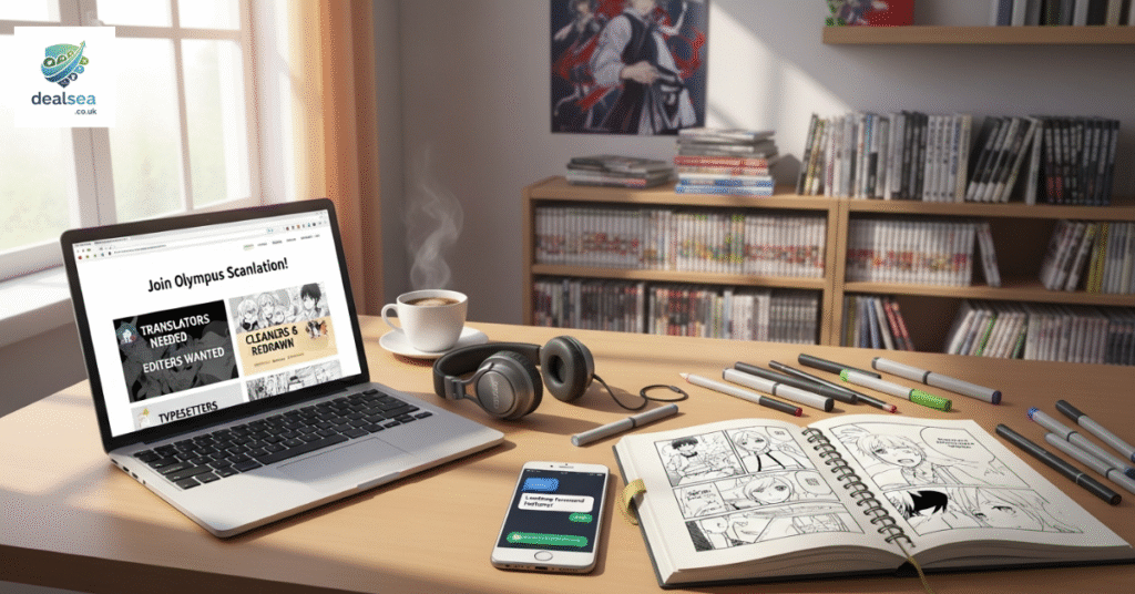 How to join or help Olympus scanlation (volunteer roles)