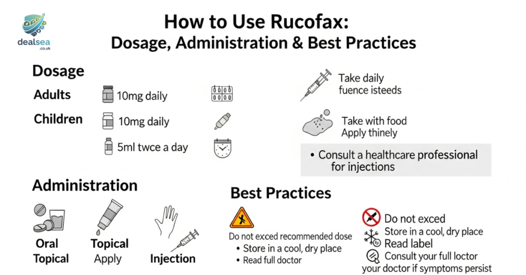 How to Use Rucofax Dosage, Administration & Best Practices
