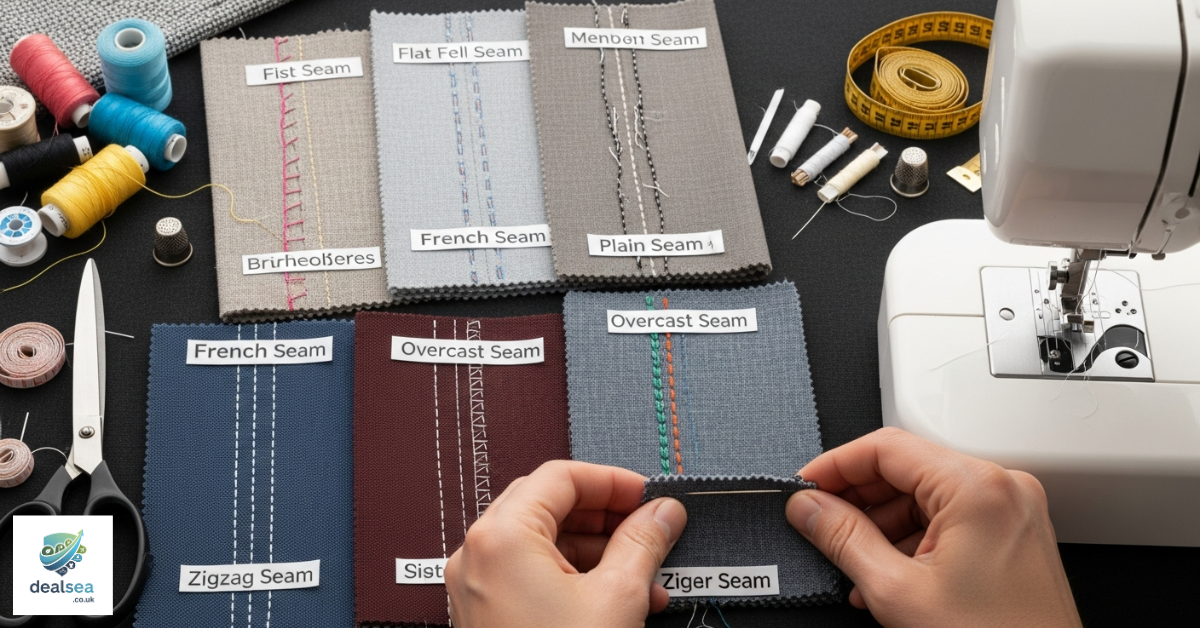 Nahttypen Der komplette Leitfaden zu Nahtarten, Anwendung & Nähtechnik