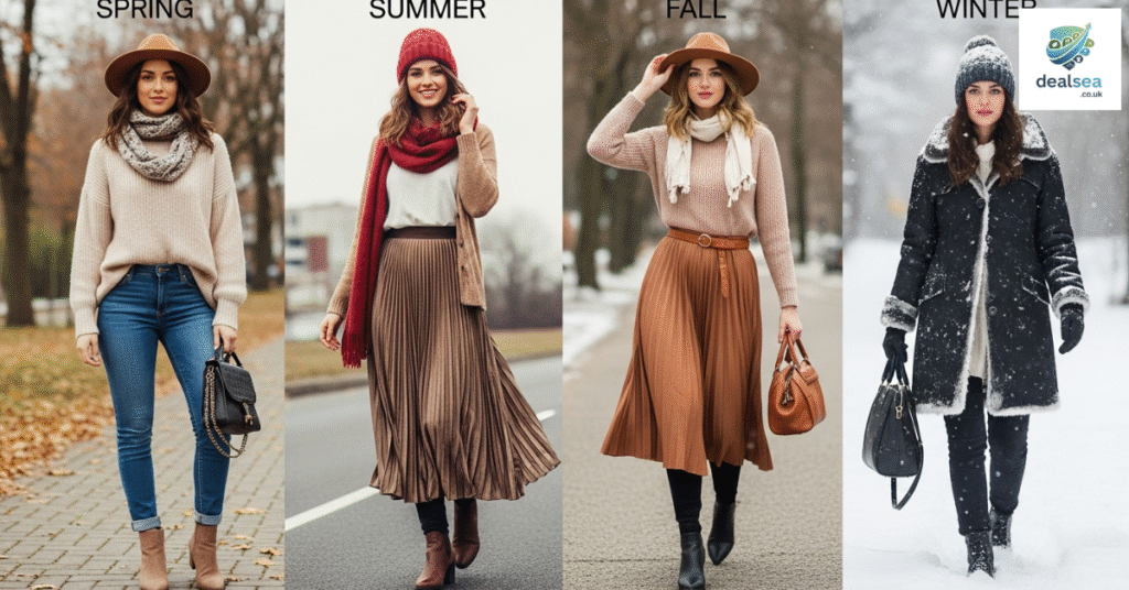 Seasonal Outfit Ideas (Spring, Summer, Fall, Winter)
