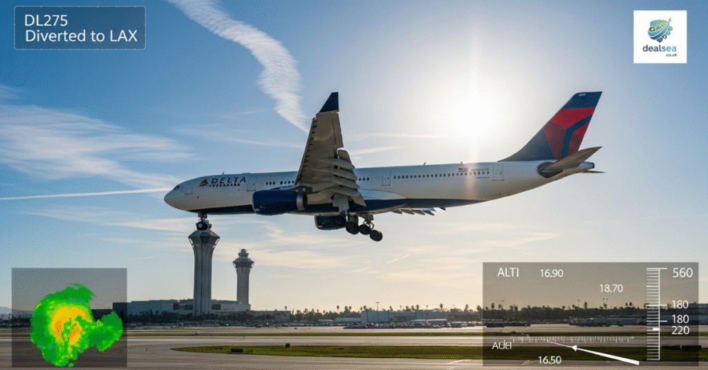 Why Was DL275 Diverted to LAX? (Technical Explanation)