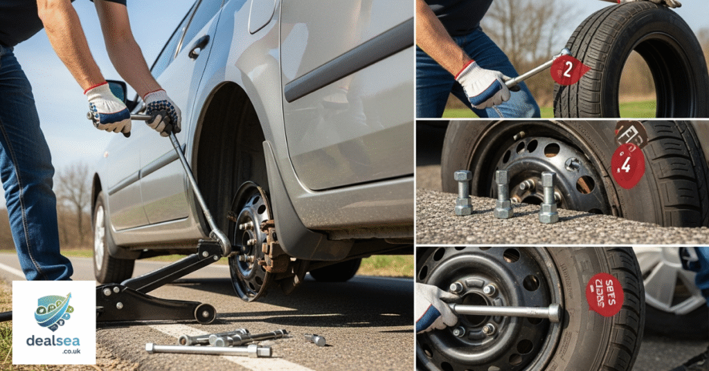 Step-By-Step Tire Changing Process
