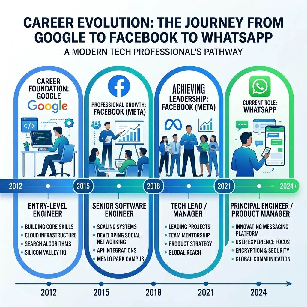 Will Cathcart career timeline from Google to Facebook to WhatsApp 2026
